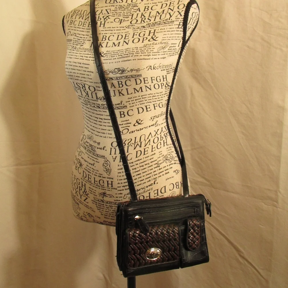 Coldwater Creek crossbody organizer bag